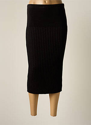 Fustă midi negru JUMFIL femeie