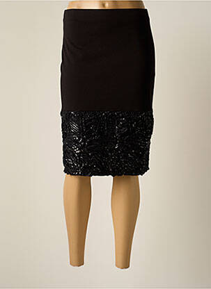 Fustă midi negru JUMFIL femeie