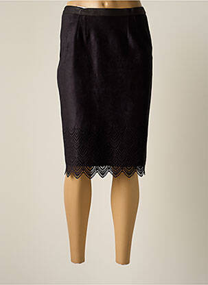 Fustă midi negru JUMFIL femeie