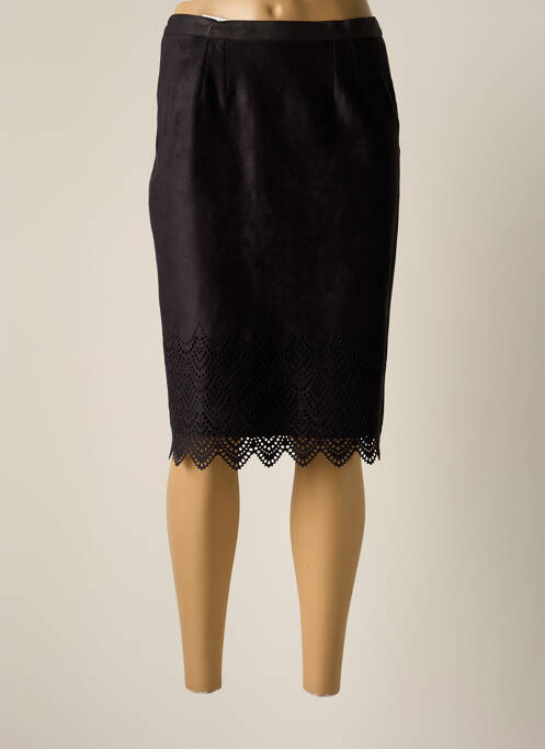 Fustă midi negru JUMFIL femeie