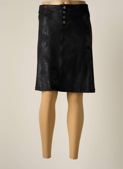 Fustă midi negru FUEGO WOMAN femeie