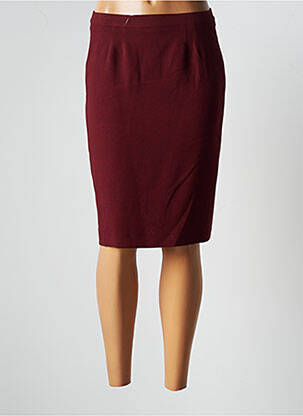 Fustă midi roșu JUMFIL femeie