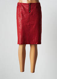 Fustă midi croială dreaptă portocaliu FUEGO WOMAN femme