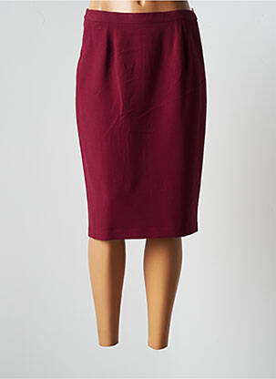 Fustă midi roșu JUMFIL femeie