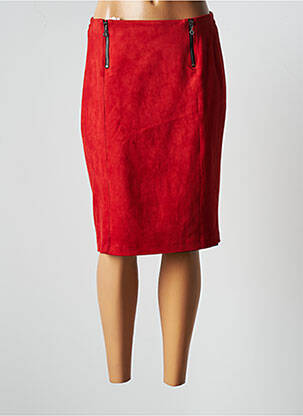 Fustă midi portocaliu JUMFIL femeie