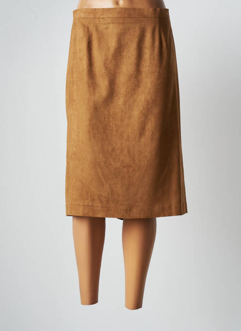 Fustă midi maro JUMFIL femeie