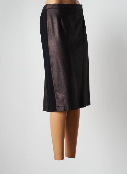 Fustă midi maro JUMFIL femeie