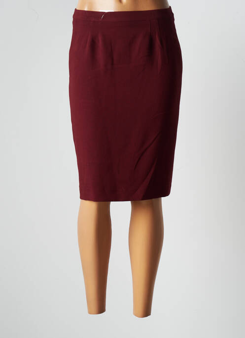 Fustă midi roșu JUMFIL femeie