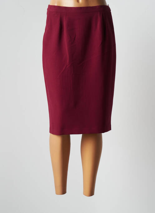 Fustă midi roșu JUMFIL femeie