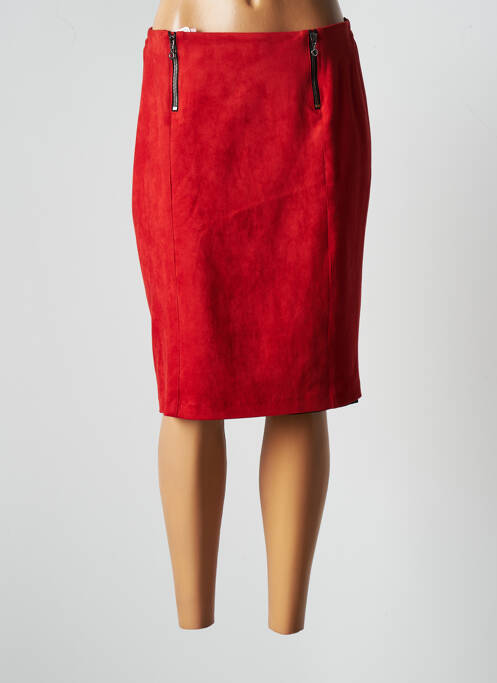 Fustă midi portocaliu JUMFIL femeie