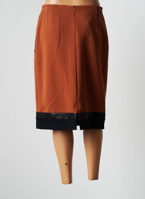 Fustă midi maro JUMFIL femeie