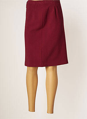 Fustă midi roșu JUMFIL femeie