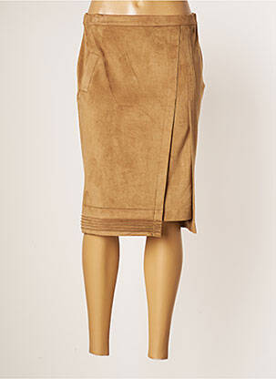 Fustă midi maro JUMFIL femeie