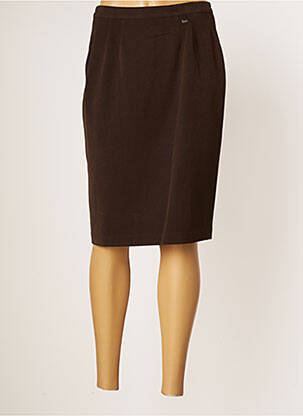 Fustă midi maro JUMFIL femeie