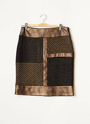 Fustă midi maro JUMFIL femeie