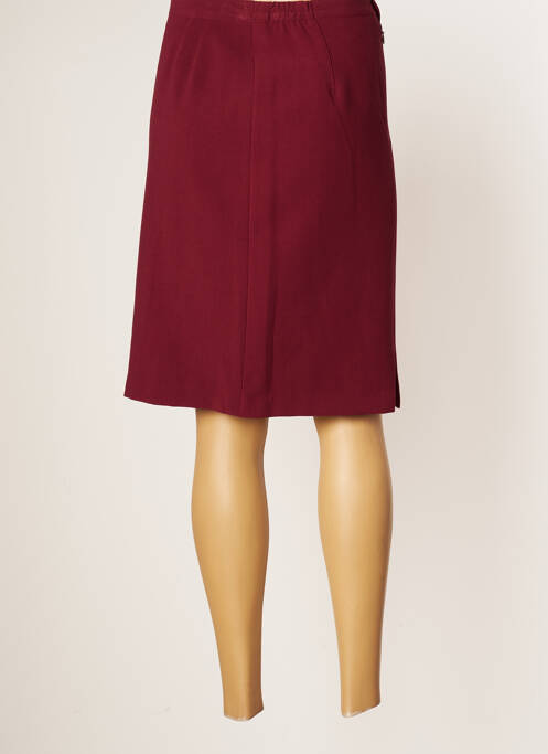 Fustă midi roșu JUMFIL femeie