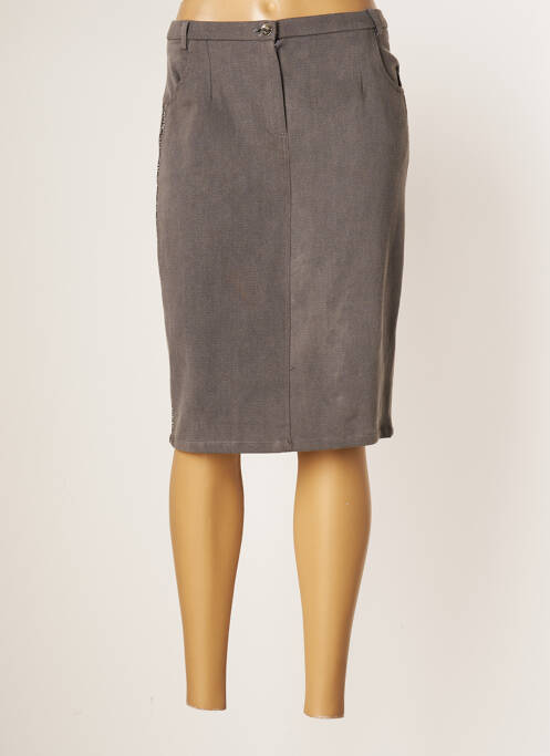 Fustă midi gri JUMFIL femeie