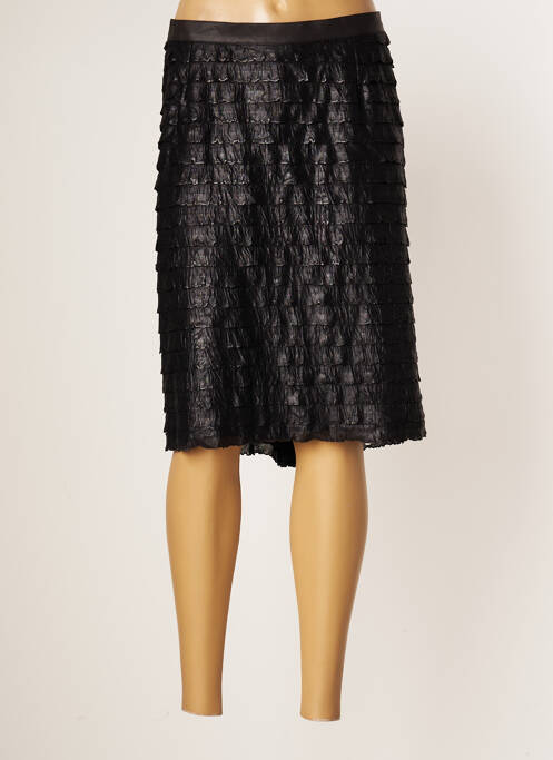 Fustă midi negru JUMFIL femeie