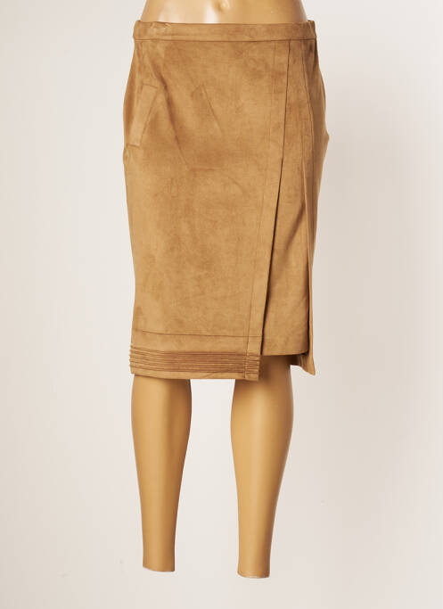 Fustă midi maro JUMFIL femeie