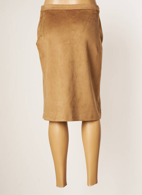 Fustă midi maro JUMFIL femeie