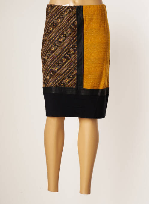 Fustă midi maro JUMFIL femeie