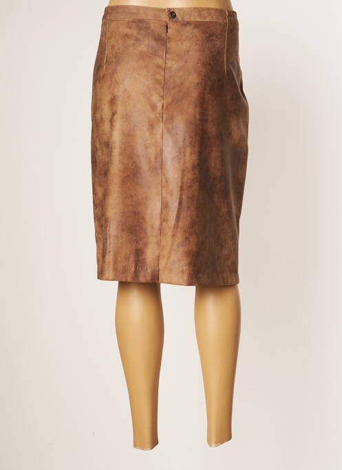 Fustă midi maro JUMFIL femeie