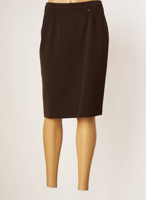 Fustă midi maro JUMFIL femeie