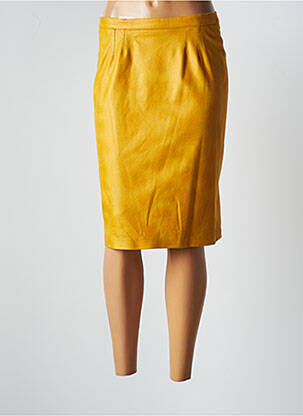Fustă midi galben JUMFIL femeie
