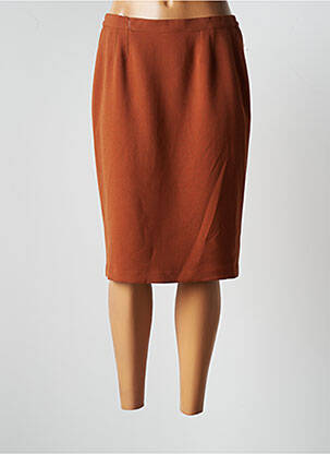 Fustă midi maro JUMFIL femeie