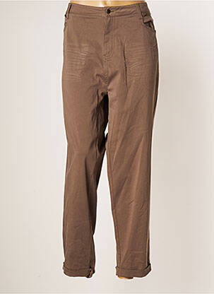 Pantalon drept maro FRED SABATIER femeie