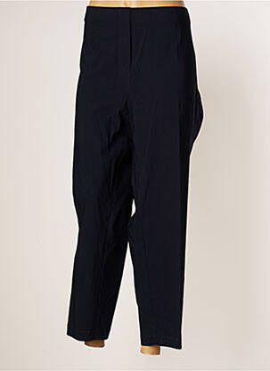 Pantalon drept elasticitate talie înaltă albastru JUMFIL femeie