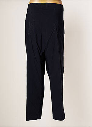 Pantalon drept elasticitate talie înaltă albastru JUMFIL femeie