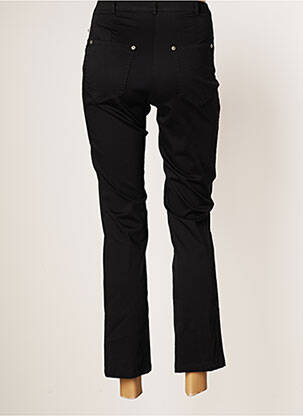 Pantalon 7/8 închidere cu fermoar sub clapetă cu nasturi mărime normală negru JUMFIL femeie
