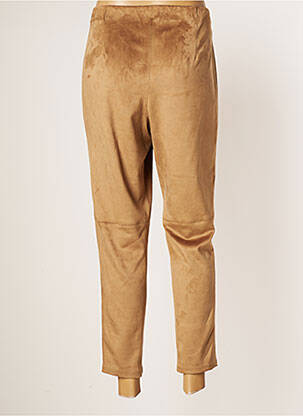 Pantalon 7/8 elasticitate mărime normală maro JUMFIL femeie