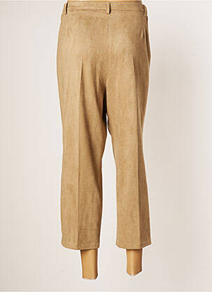 Pantalon 7/8 elasticitate mărime normală maro JUMFIL femeie