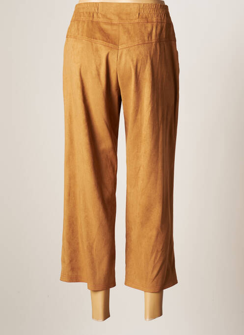 Pantalon trei sferturi maro JUMFIL femeie