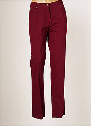 Pantalon drept roșu JUMFIL femeie