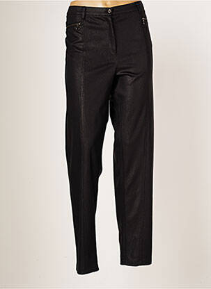 Pantalon slim elasticitate mărime normală negru JUMFIL femeie