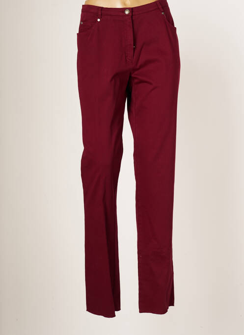 Pantalon drept roșu JUMFIL femeie