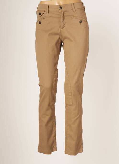 Pantalon slim maro CARLA KOPS femeie