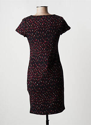 Rochie scurtă mâneci scurte mâneci scurte negru CAMAIEU femeie