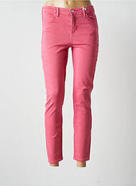 Blugi skinny talie înaltă talie înaltă roz GUESS femme