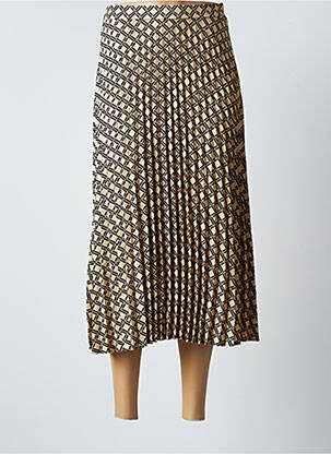 Fustă lungă bej SALSA femeie