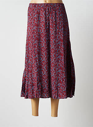 Fustă lungă roșu BONOBO femeie