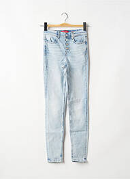 Blugi skinny talie înaltă talie înaltă albastru GUESS femeie