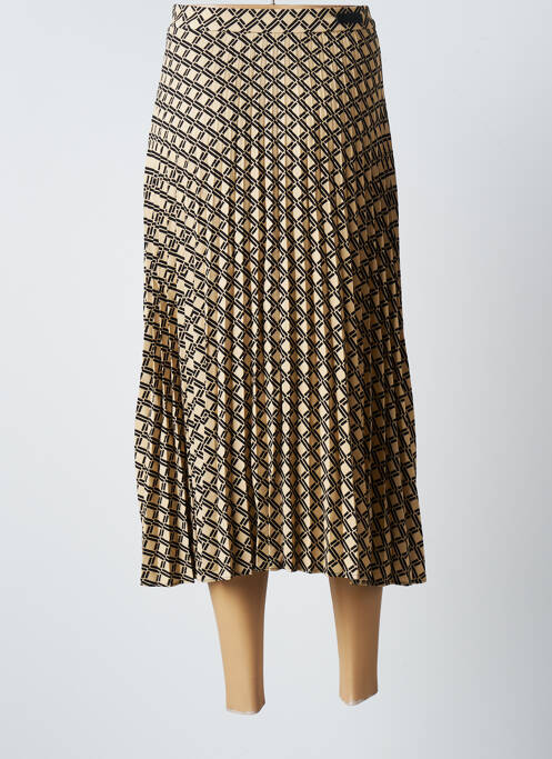 Fustă lungă bej SALSA femeie