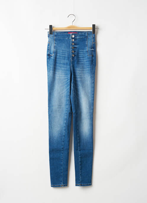 Blugi skinny albastru GUESS femeie