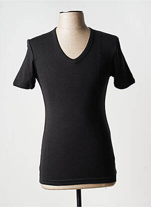 Tricou croială cambrată mâneci scurte negru G STAR bărbat