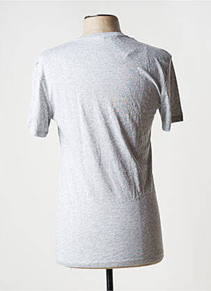 Tricou țesătură melanj mâneci scurte gri G STAR bărbat
