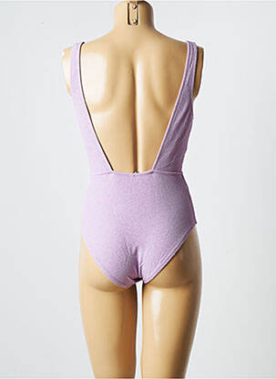 Costum de baie dintr-o singură piesă elasticitate violet PRINCESSE TAM-TAM femeie